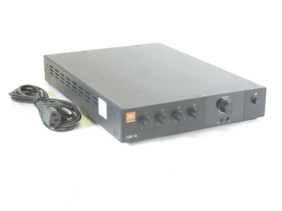 JBL CSM 14 Commercial Mixer Amplifier