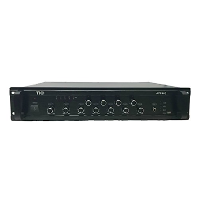 TIC AVP400-380W 4-Zone 70v/100v/4-16O Commercial Mixer Amplifier
