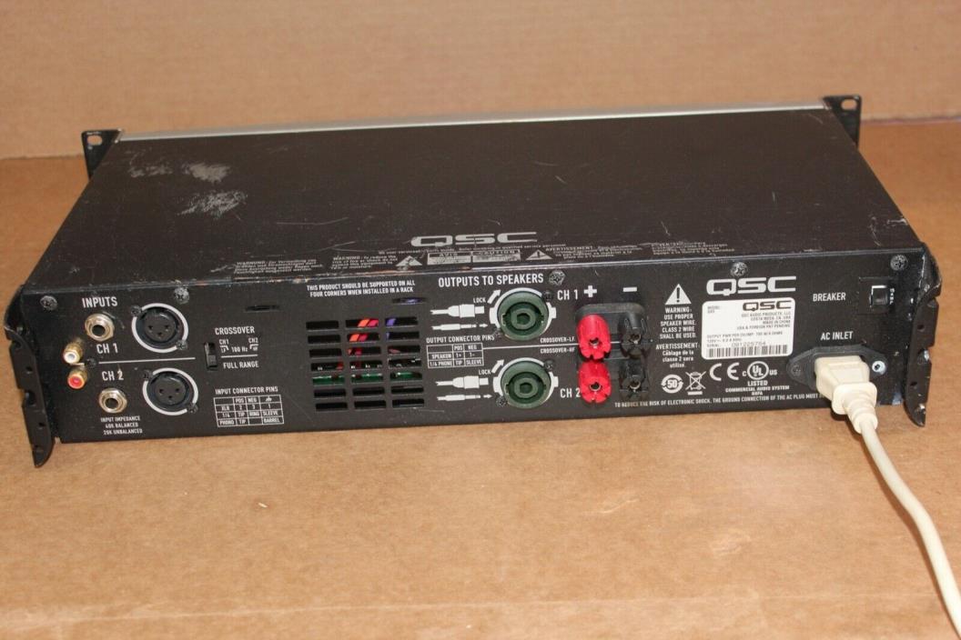 QSC GX5 2-Channel 700W Per Channel PA Power Amplifier