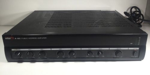 Inter-M Commercial Audio 5-input channel 60W Mixer Amplifier A-60