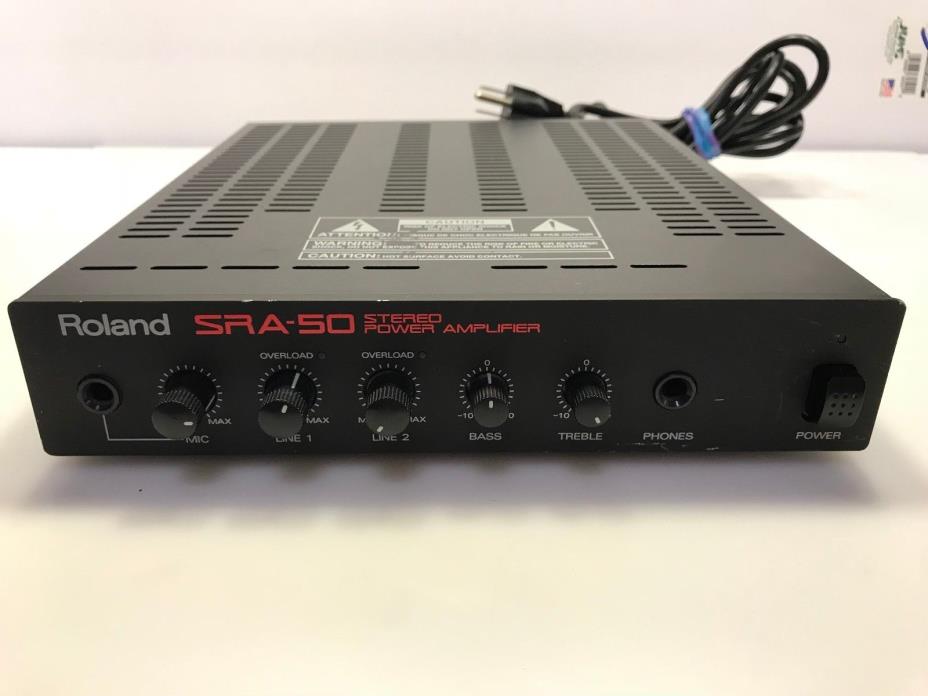 Roland SRA-50 Stereo Power Amplifier