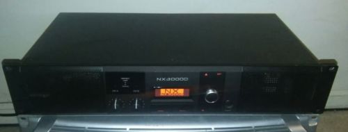 Behringer NX3000D Amp 3000W Class-D Stereo Bridgeable Power Amplifier w/ DSP
