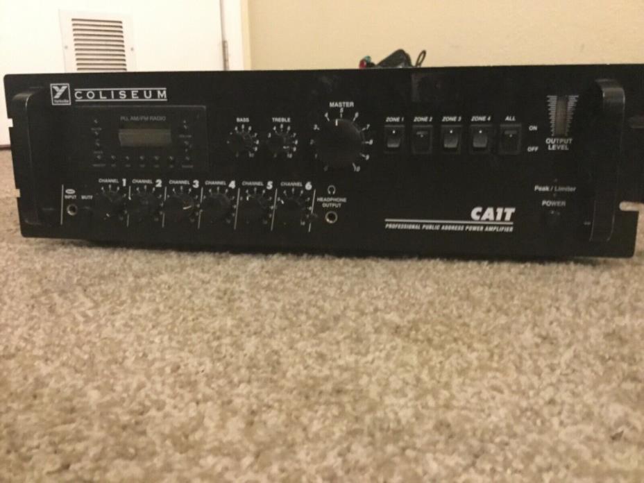 Yorkville Sound Coliseum CA1T Amplifier