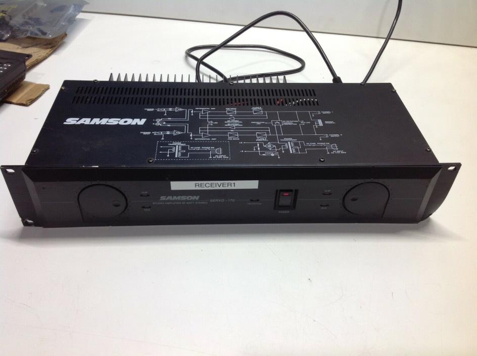 Samson Servo 170 Studio Amplifier Rack System 85W