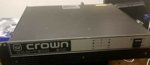 Crown Com-Tech 210 2 Channel Professional Power Amplifier w/ PIP2 300W