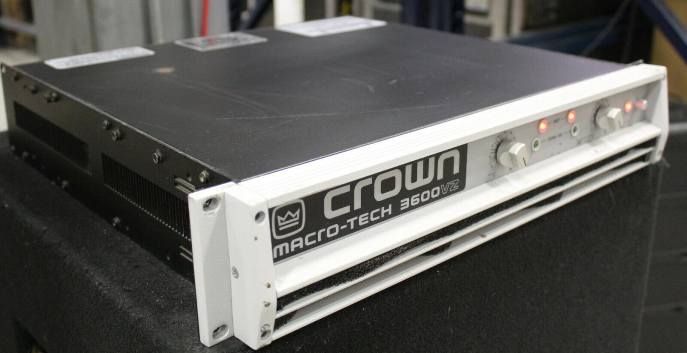 Crown MA3600VZ 2-Channel Speaker Amplifier