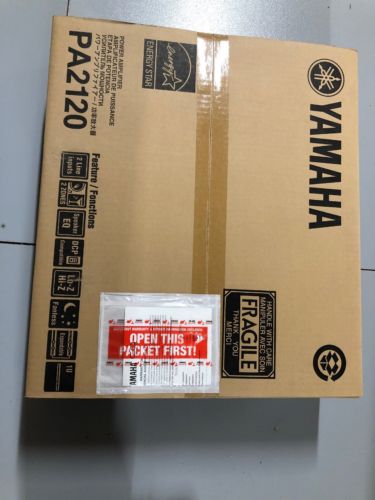 Yamaha PA2120 Amplifier New In Box