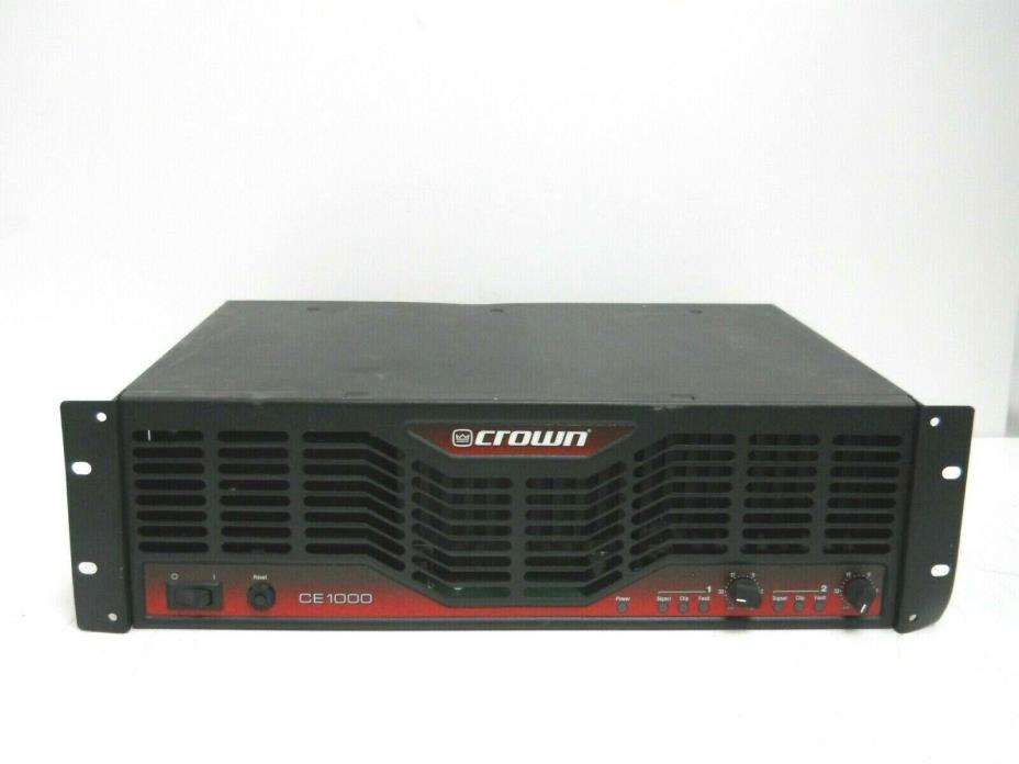 Crown Model CE1000A Audio Power Amplifier