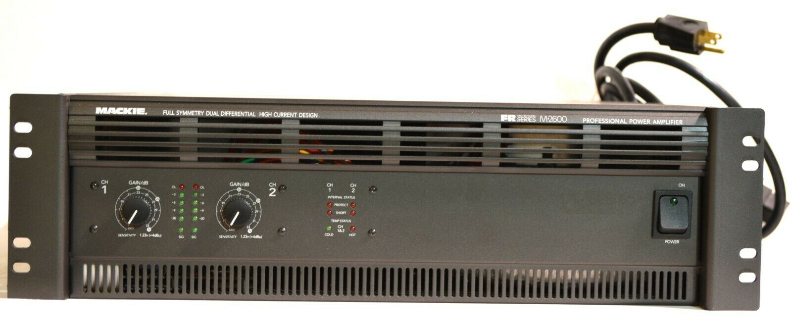 Mackie Products M2600 Power Amplifier AMP EXCELLENT CONDITION