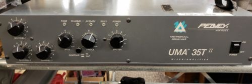 PEAVEY  UMA 35T II 3 CHANNEL  MIXER  AMPLIFIER 35W RMS G2