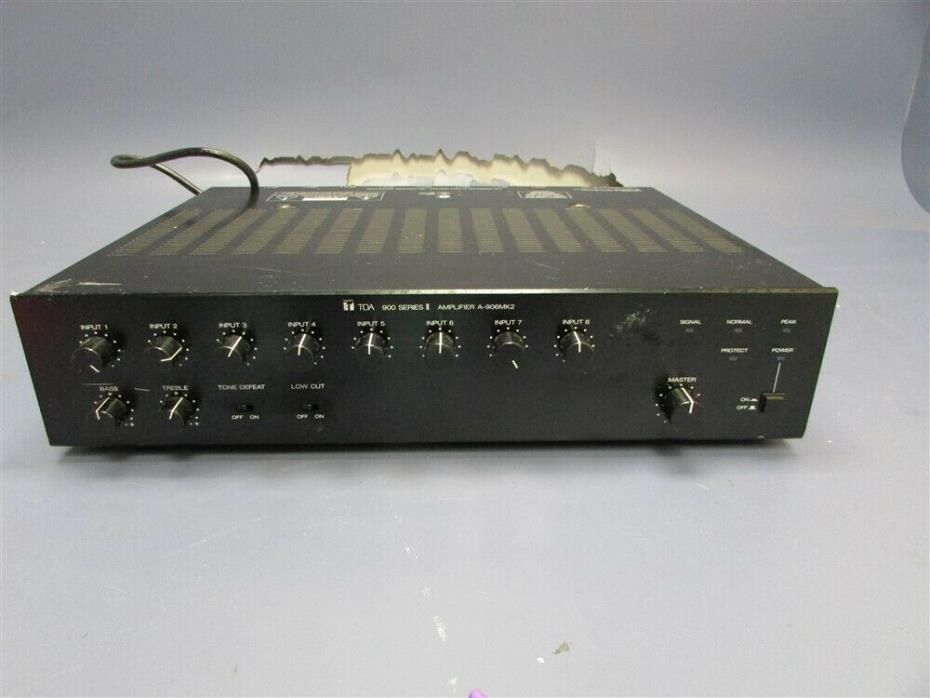 Used TOA 900 Series II Amplifier A-906MK2