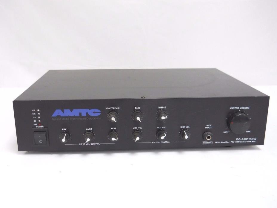 AMTC EQ-AMP150W Mixer Amplifier