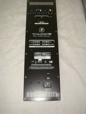 MACKIE THUMP 15A AMP PLATE SECTION
