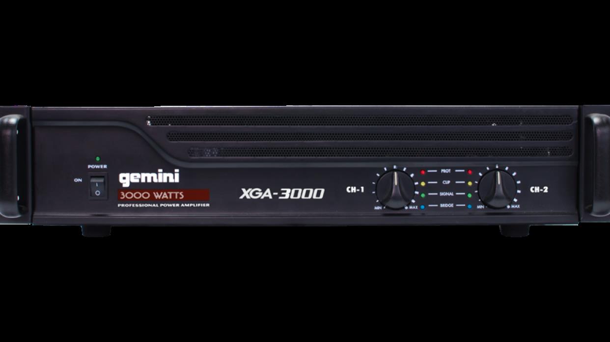 Gemini XGA-3000 PA Power Amplifier 400W