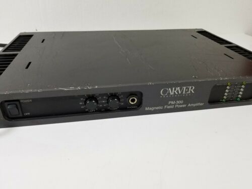 Carver PM-300 Magnetic Field Power PA Amplifier Professional Audio Rack Mount