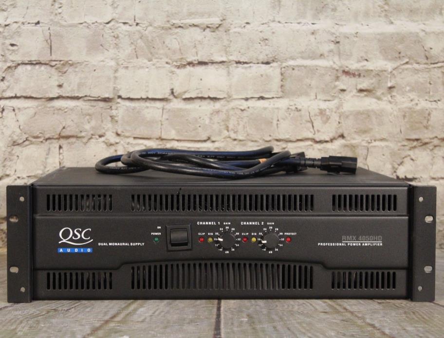 QSC RMX 4050HD 2-Channel Power Amplifier