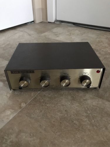 **Vintage** XAM MARK II T SOLID STATE STEREO AMPLIFIER **Rare**