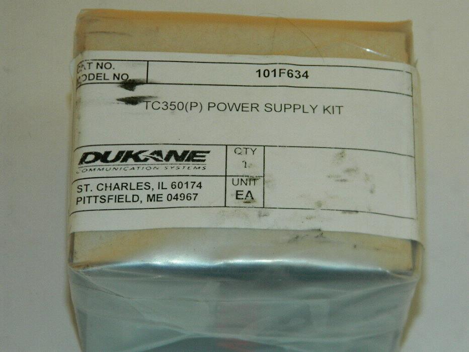 NEW DUKANE 101F634 TC350(P) POWER SUPPLY KIT