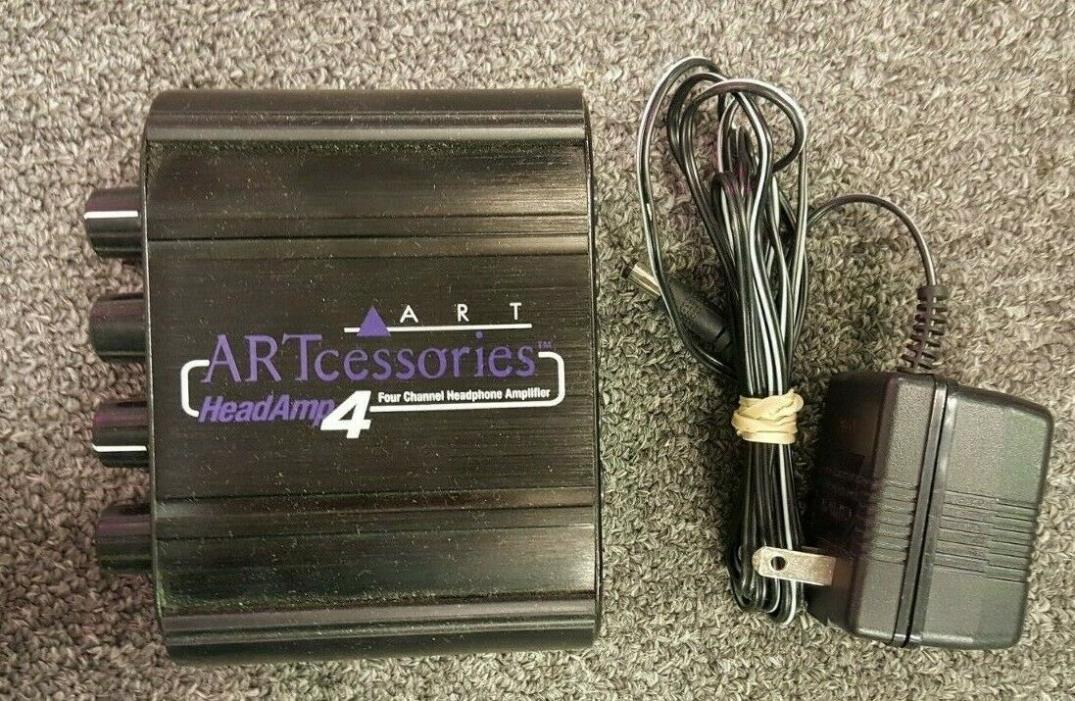 ART HeadAmp 4 4-Channel Headphone Amplifier Artcessories