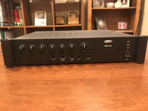 BIAMP CMA120 6-CHANNEL COMMERCIAL AUDIO MIXER 120W AMPLIFIER