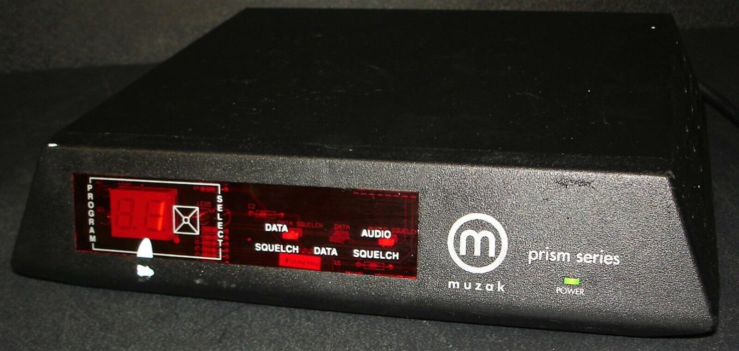 Muzak Prism Series DBS MU1797 30w Paging Music Audio Amp / Amplifier