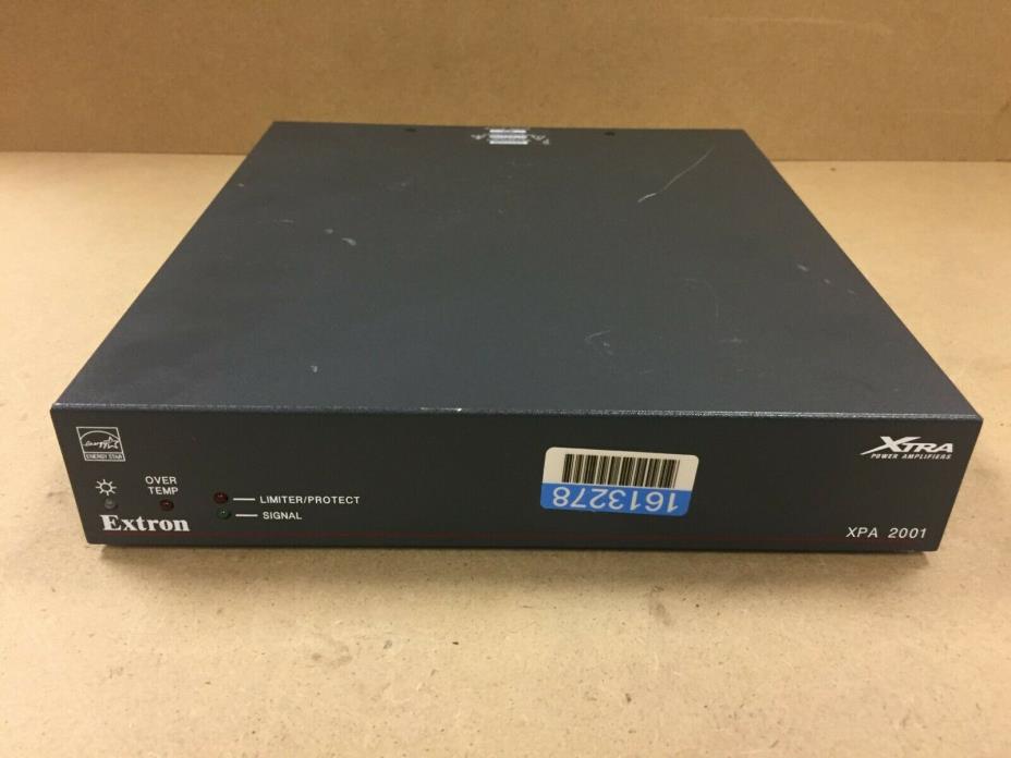 EXTRON Mono Amplifier 70V 200 Watt RMS Energy Star XPA 2001