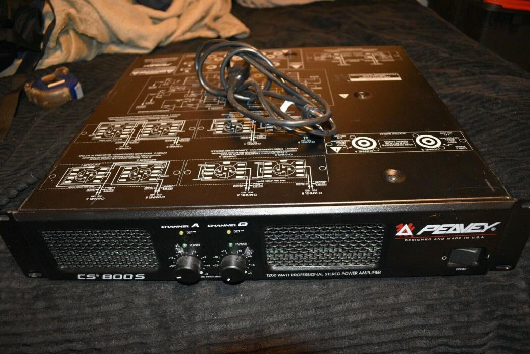 Peavey CS800S Stereo Power Amplifier