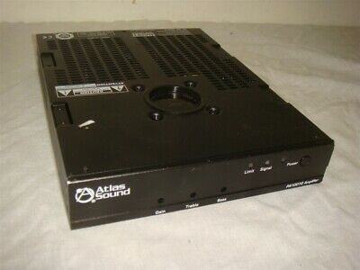 ATLAS SOUND PA1001G SINGLE CHANNEL COMMERCIAL POWER AMPLIFIER -READ!