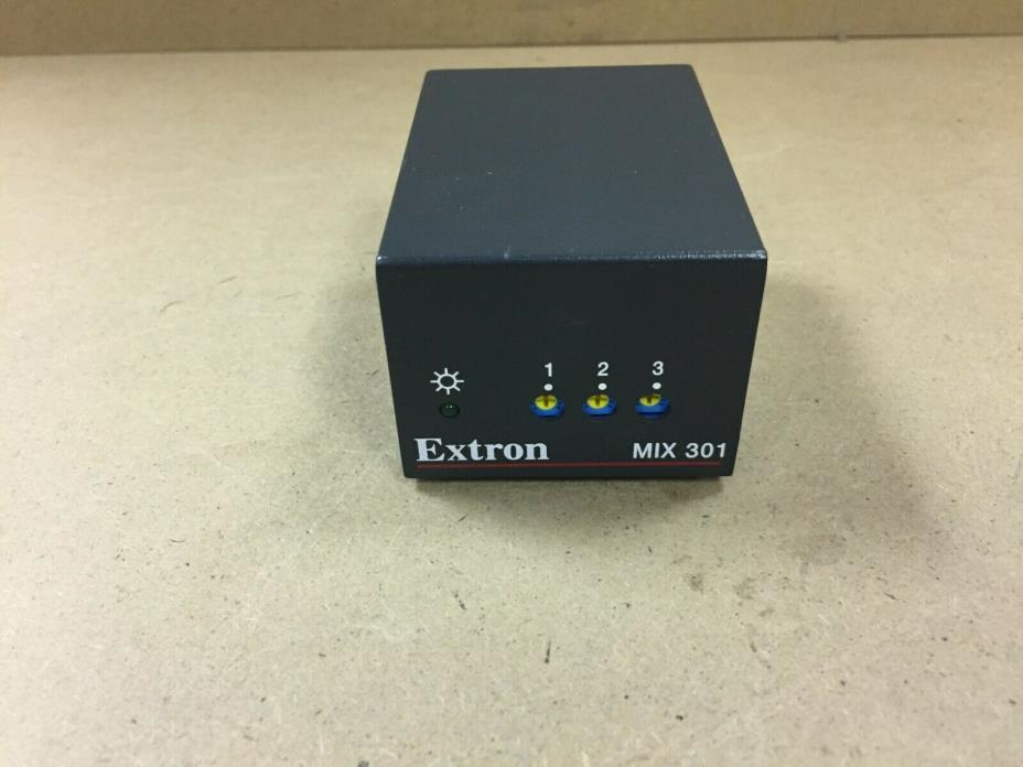 Extron 3 Channel Line Lever Mixer MIX 301