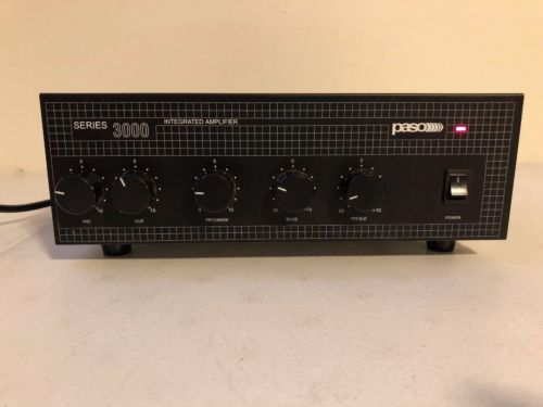 Paso Muzak T3115BGM Series 3000 Integrated Amplifier. Works.i4