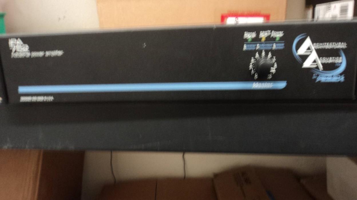 Peavy electronics industrial power amplifier IPA 752