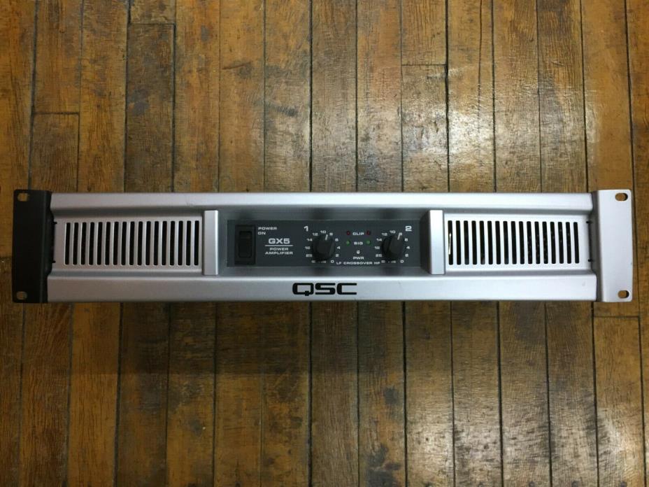 QSC GX5 Power Amplifier 2010s