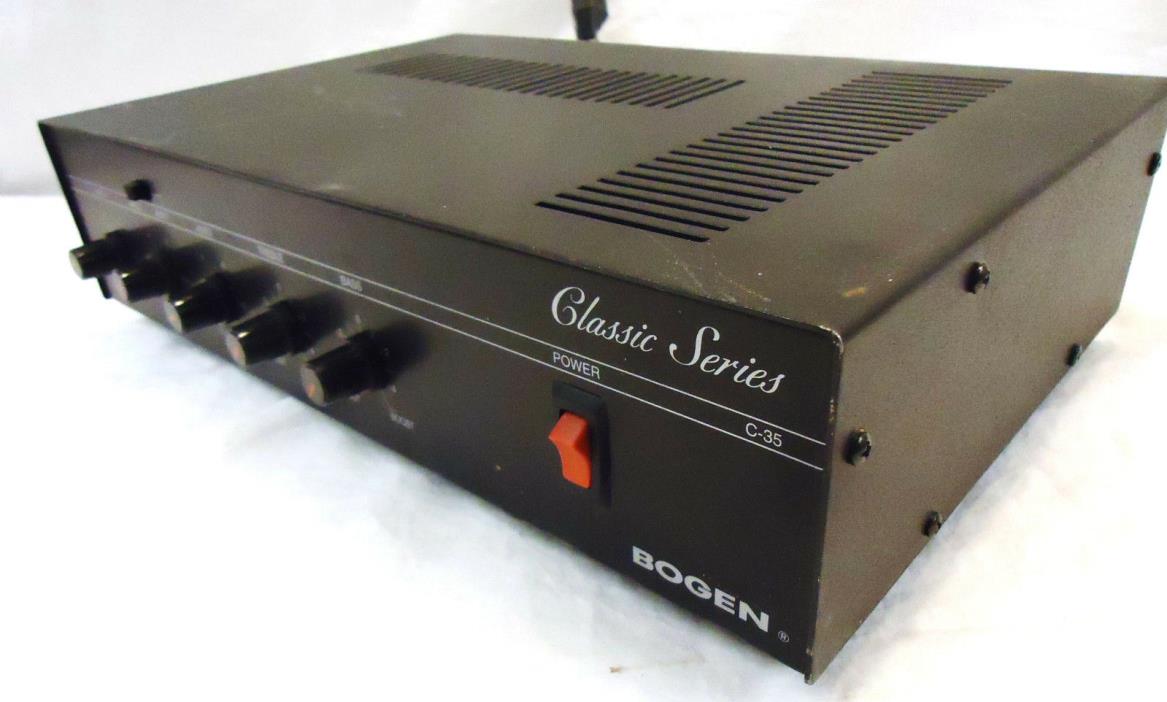 BOGEN CLASSIC SERIES C-35 AMPLIFIER