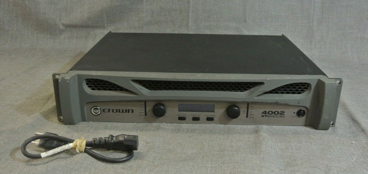 CROWN 4002 XTi SERIES STEREO AMPLIFIER (243565-1 MTN)
