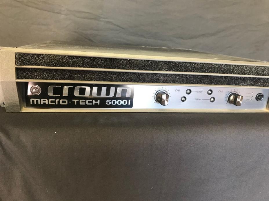 CROWN Macro-Tech 5000i Amplifier MA5000i