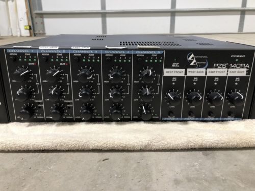 Peavey Architectural Acoustics PZS 140RA Multi-Zone Power Mixer/Amplifier