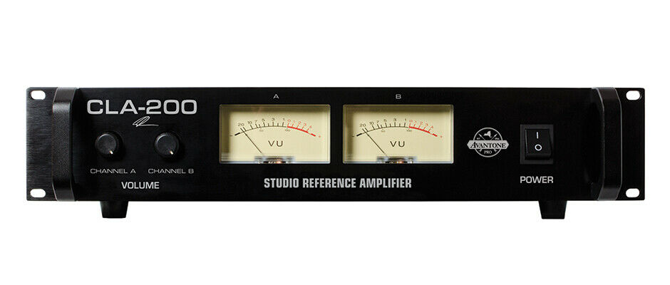 AVANTONE CLA-200 Studio Reference Amplifier 200Watts per Side @ 8 Ohm CLA200 NEW