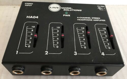 4 Channel Amplifier, HA04 Headphone