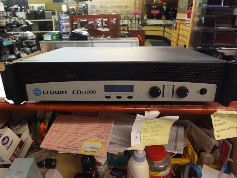 Crown CDi 4000 Amplifier