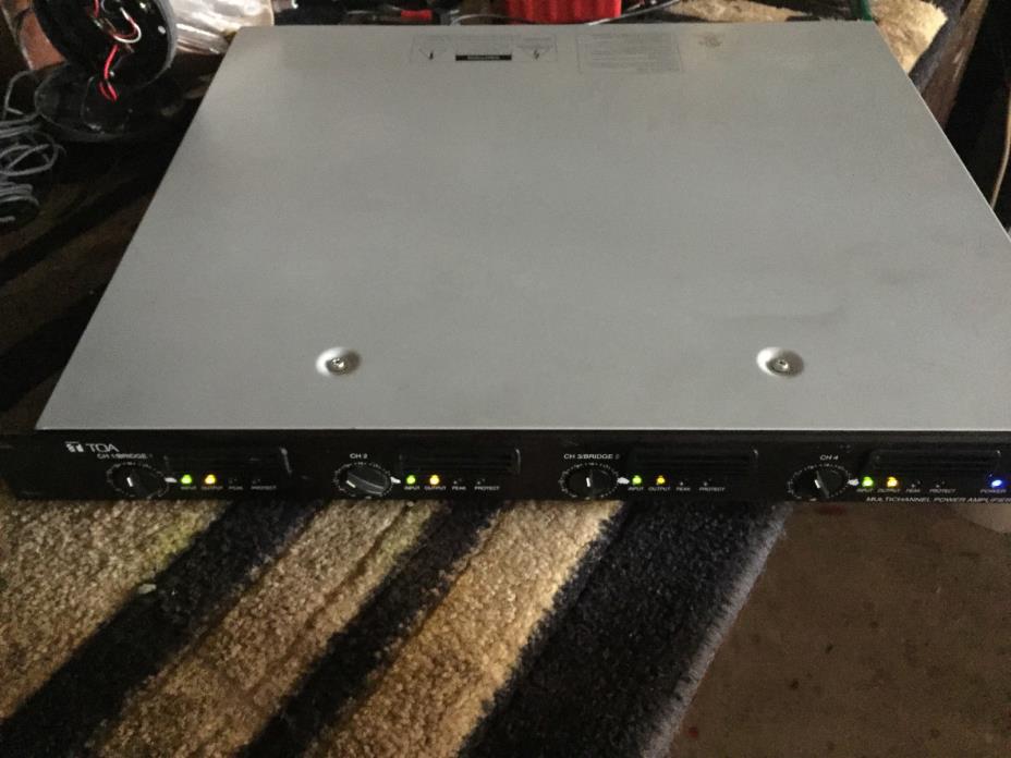 TOA DA-250FH 4-channel digital power amp