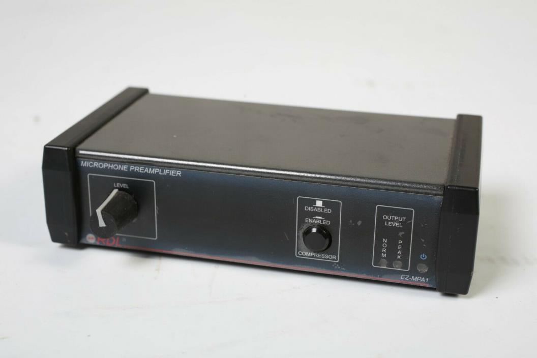 RDL EZ-MXA1 Microphone Preamplifier