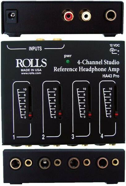 New Old Stock Rolls HA43 Stereo Headphone Amp