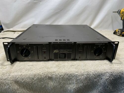 Peavey Deca 1200 Digital Power Amplifier works great