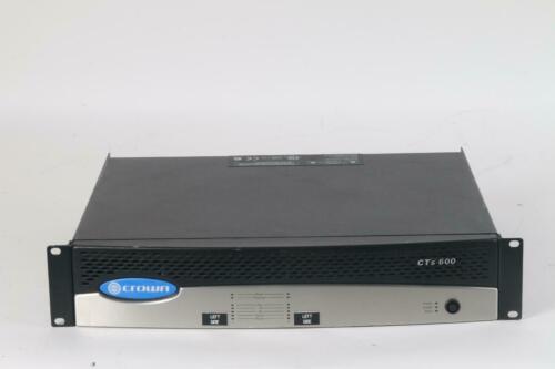 Crown CTs 600 600W Power Amplifier With Programmable Input Processor (P.I.P)