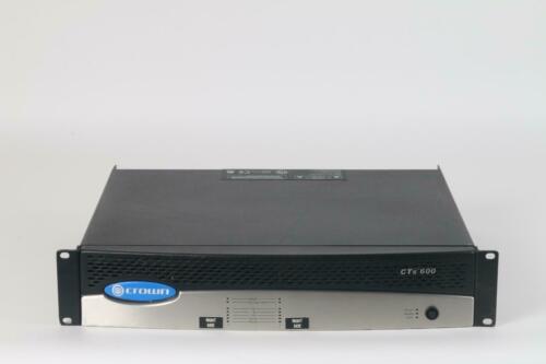 Crown CTs 600 600W Power Amplifier W/ Programmable Input Processor (P.I.P)