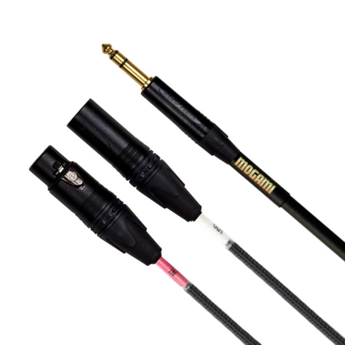 Mogami GOLD INSERT XLR-02 Cable, 1/4