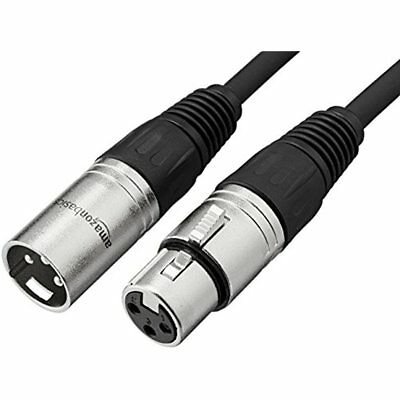 Basics XLR Male To Female Microphone Cable - 10 Feet