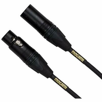 GOLD STUDIO-25 XLR Microphone Cable, XLR-Female To XLR-Male, 3-Pin, Gold Foot
