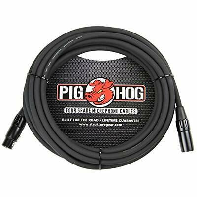 Pig Hog PHM20 High Performance 8mm XLR Microphone Cable, Feet Musical