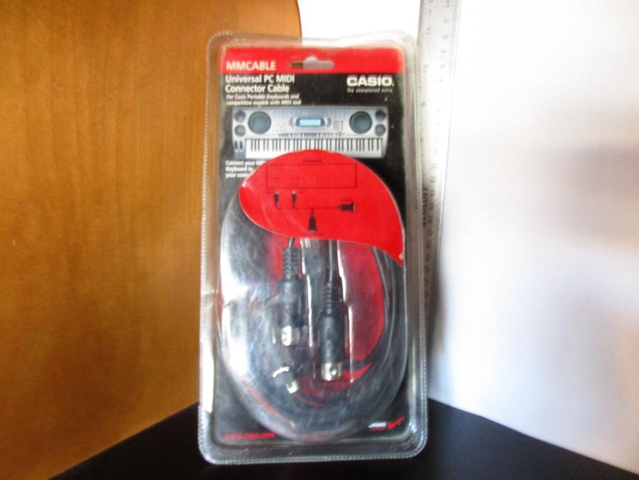 New Casio MM Cable Universal PC MIDI Connector Cable For Keyboards